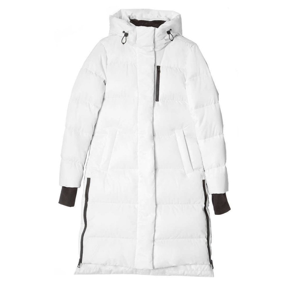 MPG Women’s Maxi Down Puffer Jacket 650 Fill Power …White - Picture 3 of 12